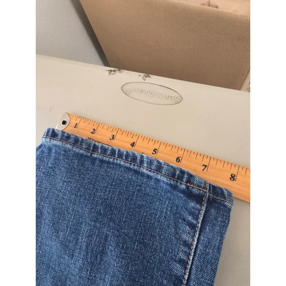 Buffalo David Bitton Jeans Mens 40 X 30 Blue Driven Relaxed Straight Whiskers